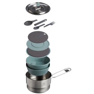 The Wildfare Go Two Bowl Prep u0026 Cook Set 14-piece set